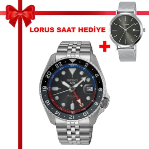 5 Sports Otomatik Gmt SSK019 Erkek Kol Saati + Lorus Saat Hediyesi