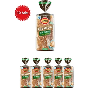 Uno Premium Çok Tahıllı ve Siyez Buğdaylı Ekmek x 10 Paket – Yüksek Lifli, Doğal ve Tok Tutan Besleyici Lezzet