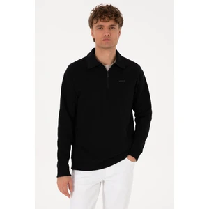 U.s. Polo Assn. Erkek Siyah Sweatshirt 50313783-VR046