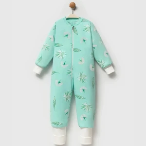 Ella Bonna Fermuarlı Bisiklet Yaka Uyku Tulumu Çoraplı Patikli 2,5 Tog