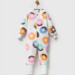 Ella Bonna Fermuarlı Bisiklet Yaka Uyku Tulumu Çoraplı Patikli 2,5 Tog