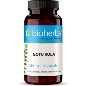 Gotu Kola 280 Mg 100 Capsules