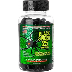 Cloma Pharma Black Spider 100 Kapsül