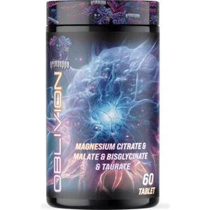 Oblivion Magnesium Malate , Citrate , Biglisinat , Taurat Complex 60 Tablet