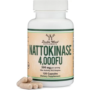 Double Wood Nattokinase 120 Caps