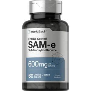Sam-E 600MG | 60 Tablets | S-Adenosyl Methionine | Vegetarian, Non-Gmo, Gluten Free