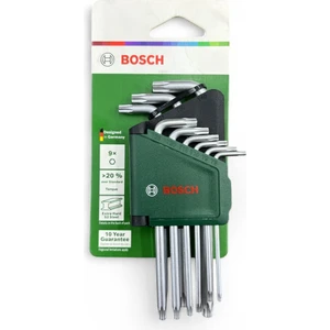 Torx Alyan Takımı Bosch 9 Parça T8 - T40  1600A02Z9C