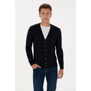 U.s. Polo Assn. Erkek Lacivert Hırka (Triko) 50313702-VR033