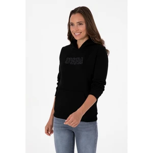 U.s. Polo Assn. Kadın Siyah Sweatshirt 50313566-VR046
