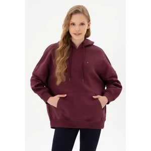U.s. Polo Assn. Kadın Plum Sweatshirt 50313567-VR177