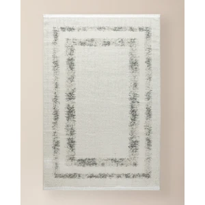 Madame Coco Vence Halı - Beyaz/gri - 80X300 cm