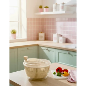 Berina Home Salata ve Sebze Kurutucu Jumbo Boy 5 Litre – Bpa Free, Bulaşık Makinesine Uyumlu