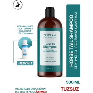 At Kuyruğu Şampuanı -  Hızlı Uzama Etkili Tuzsuz Şampuan (500 ML)
