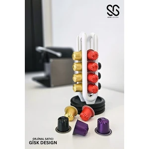 Nespresso Kahve Kapsül Standı | Mutfak Kahve Köşesi Organizer Dekor