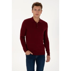 U.S. Polo Assn. Erkek Bordo Basic Kazak 50307799-VR014