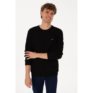 U.s. Polo Assn. Erkek Siyah Sweatshirt 50316304-VR046