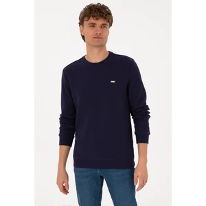 U.s. Polo Assn. Erkek Mürdüm Sweatshirt 50316304-VR074
