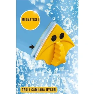 Turk Mıknatıslı Çift Taraflı Cam Temizleyici