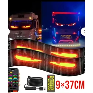 Matrix Şeytan Göz Kayar LED Panel Tabela Uzaktan Kumandalı Telefon Üzerinden Kontrol