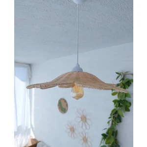 Fesleğence Dekor Özel  Tasarım Rattan Avize