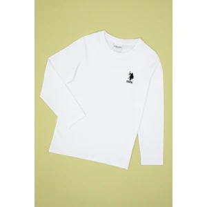 U.s. Polo Assn. Erkek Çocuk Beyaz Sweatshirt 50314002-VR013