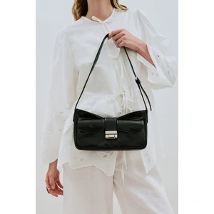 Hondae Tokalı Çanta Siyah