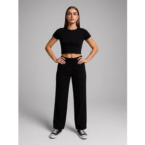 Beli Lastikli Polar Siyah Eşofman