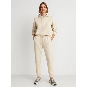 Beli Lastikli Polar Beyaz Eşofman