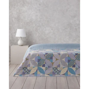 English Home Patch Square Tek Kişilik Çok Amaçlı Örtü 160X220 cm Yeşil