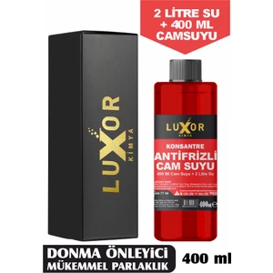 Luxor Kimya Antifrizli Konsantre Cam Suyu 400 ml