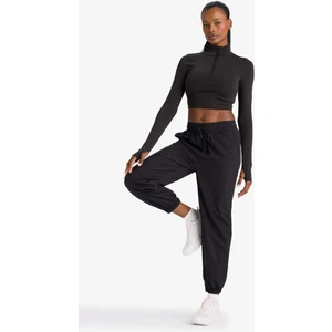 DeFactoFit Standart Fit Çift Cepli Dokuma Jogger Eşofman Altı A2437AX25AU