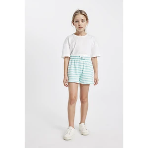Kız Çocuk Çizgili Şort D0902A824HS