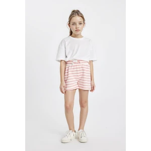 Kız Çocuk Çizgili Şort D0902A824HS