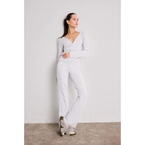 İspanyol Paça Tayt Pantolon-Fall in Love Loungewear G0007AX25WN