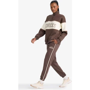 DeFactoFit NBA New York Knicks Cepli Standart Boy Jogger Eşofman Altı E9759AX25AU