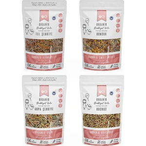OG natural 4'lü Organik Bakliyat Unlu Makarna Seti +8 Ay