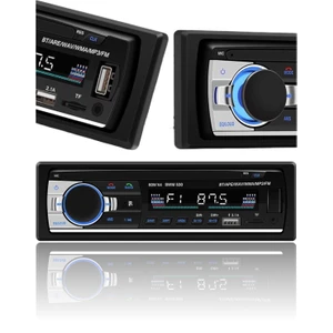 Multifunction 520S 4X55W Bt 2xRca 2xusb 7renk Radyo Ambians Aydınlatmalı Oto Teyp