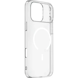 Apple iPhone 17 Pro Kılıf Sararmaz Slim Magsafe Kablosuz Şarj Uyumlu Manyetik Sert Şeffaf Kapak