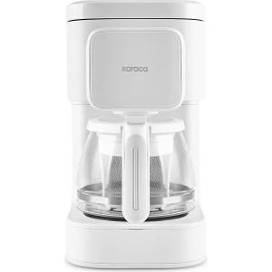 Just Coffee Aroma 2 In 1 Filtre Kahve ve Çay Demleme Makinesi Matte White