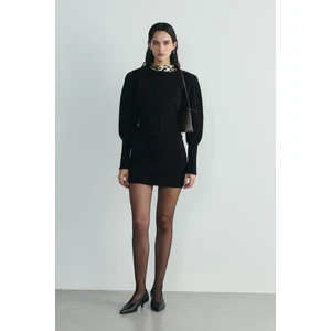 Suud Collection Siyah Lucy Triko Hırka