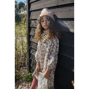 Elbise 4-12 Yaş Bej