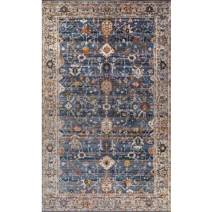 Gabardin Halı 7/24 Serisi 0727 Lacivert Salon Oturma Yatak Odası Halısı