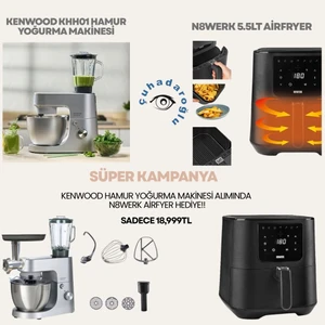KHH01 + N8WERK Airfryer Hediyeli — Mutfağını Baştan Yarat!