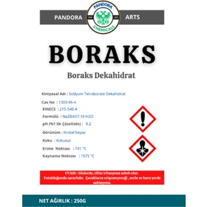 Pandora Arts Boraks Borax Toz 250G