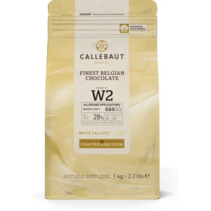 W2 Beyaz Küvertür Drop Çikolata 1 KG