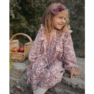 Elbise 2-8 Yaş Pudra Pembe