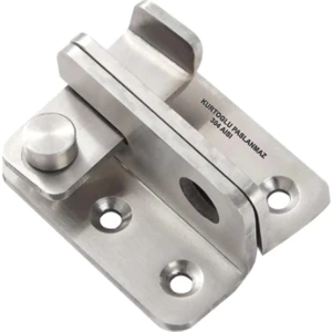 Kurtoğlu Paslanmaz Çelik Sürgülü Kilit Sürgü Kilit 304 Kalite Mobilya Pencere Kafes Kapı Kilidi Koruma Kapı Mandalı Kilidi