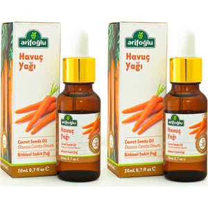 Havuç Tohumu Yağı 20 + 20 ml 2'li Set