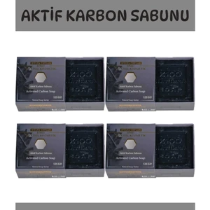Hmd Bitkisel Kozmetik Aktif Karbon Sabunu 4 Ad X 125 Gr Doğal Sabun