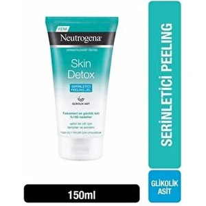 Skin Detox Serinletici Peeling Jel Tüm Cilt Tipleri İçin 150 ml Glikolik Asit İçerir
